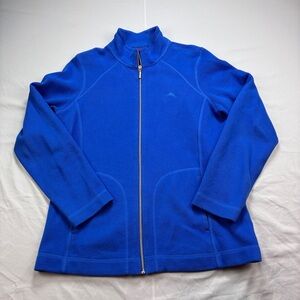 Tommy Bahama Royal Blue Full-Zip Jacket